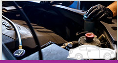 DIYer working on car